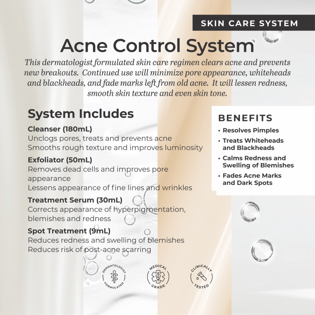 1010 Acne Control System 4x4 Card1